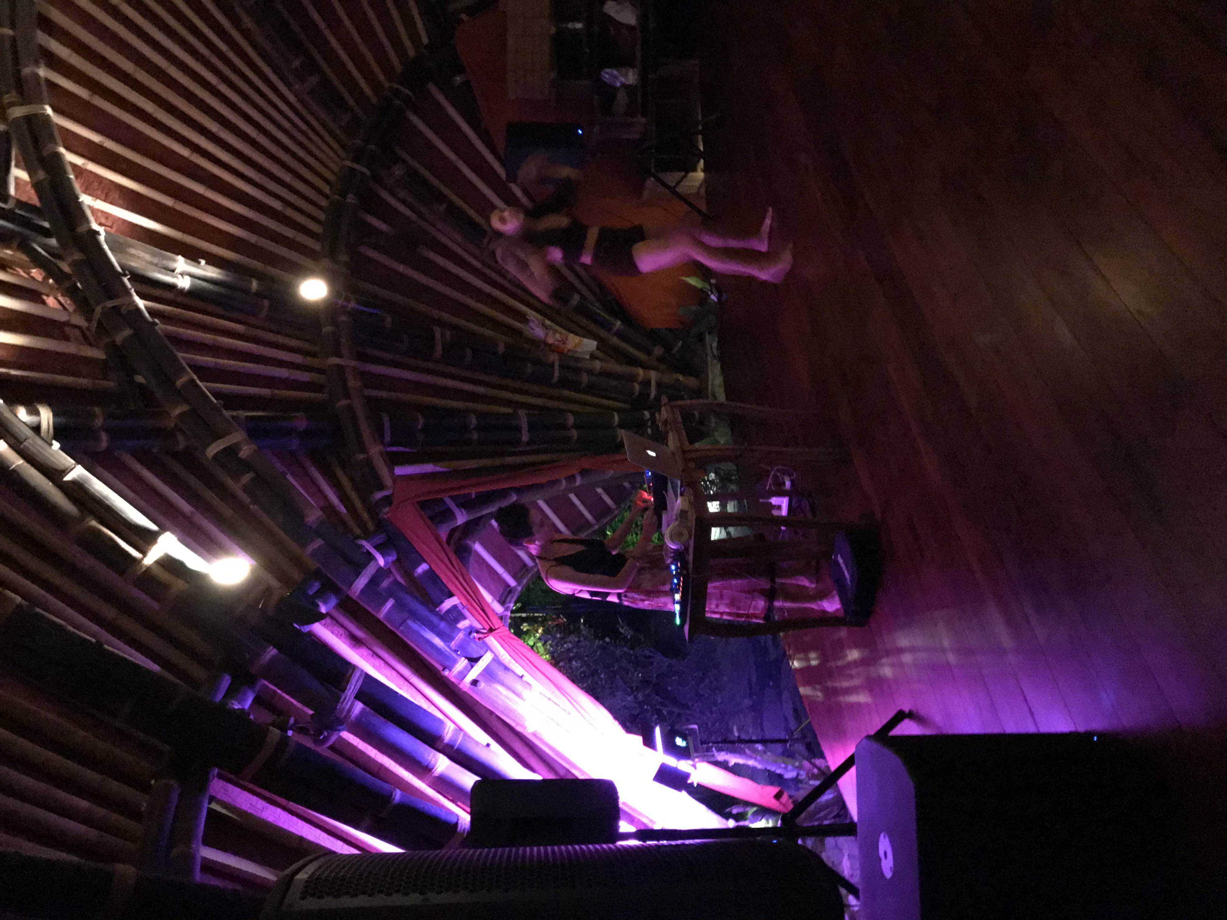 Ecstatic dance at Alchemy yoga center, Penestanan