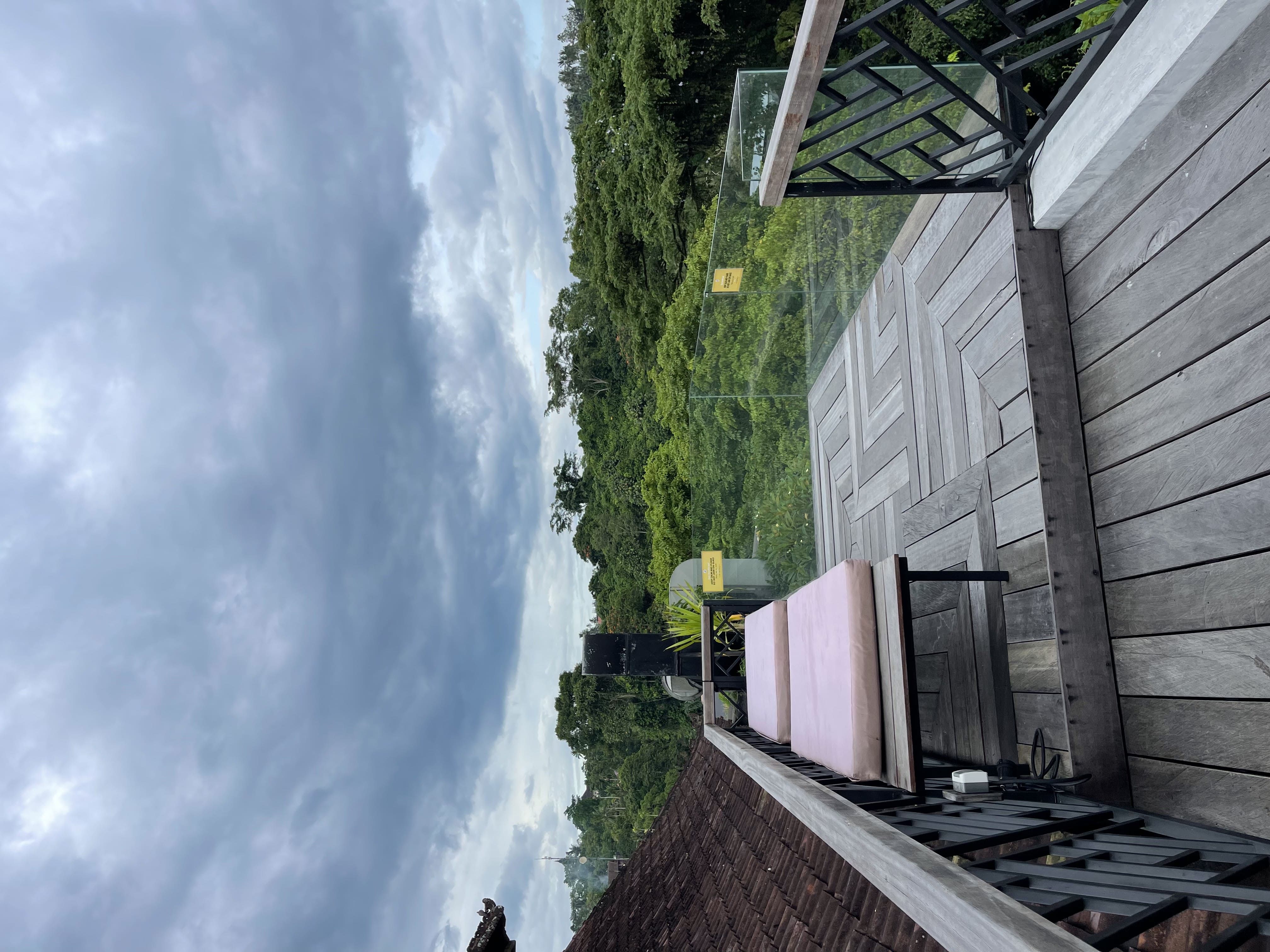 Roof view at Zest Cafe, Penestanan